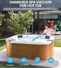 Load image into Gallery viewer, Cordless 4-in-1 Pool Vacuum Cleaner with Multiple Brush Heads - Easy Operation