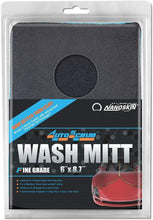 Load image into Gallery viewer, AUTOSCRUB 6" x 8.7" Fine Grade Microfiber Wash Mitt for Effortless Car Detailing