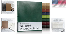 Load image into Gallery viewer, Handcrafted Acadia Green Photo Album - Premium Storage for Cherished Memories