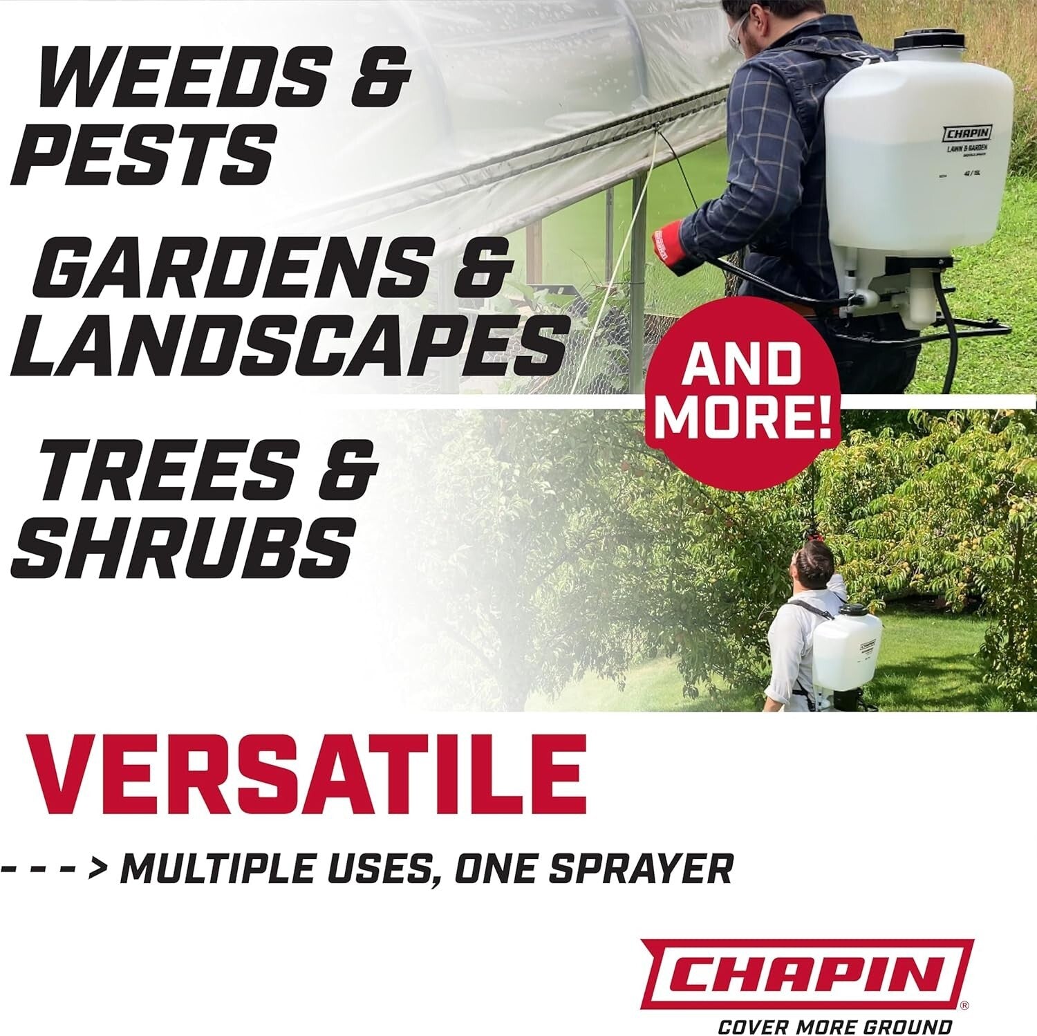 Durable 4-Gallon Poly Backpack Sprayer with 60 PSI Pressure for Effective Use