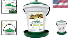 Load image into Gallery viewer, 6.25 Gallon BPA-Free Poultry Drinker - Easy-Fill Top-Fill Chicken Waterer