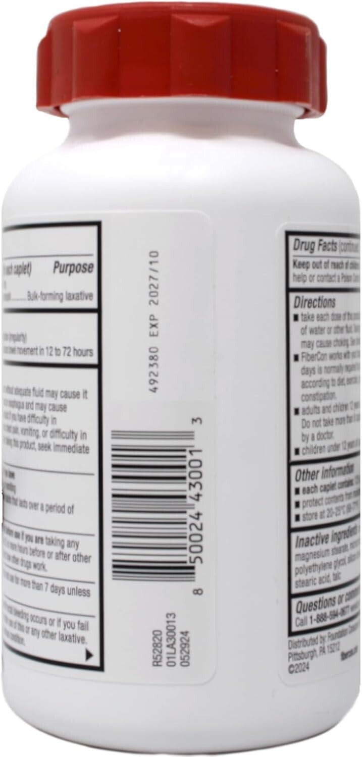 Fiber Therapy Powder for Gentle Digestive Support - 2 Pack of Unflavored Relief