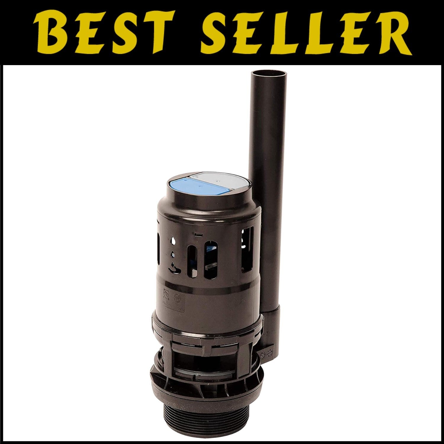 Restore Toilet Performance: 3-Inch Dual Flush Valve for Eco-Friendly Flushing