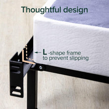 Load image into Gallery viewer, Lightweight Twin Bed Frame - Heavy-Duty Steel for Reliable Mattress Support