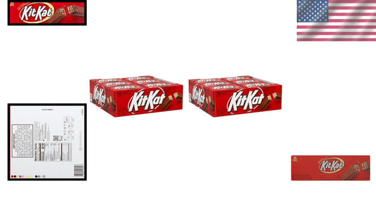 Easter Classic Milk Chocolate Wafer Bar - 1.5 oz Candy Ideal for Sharing