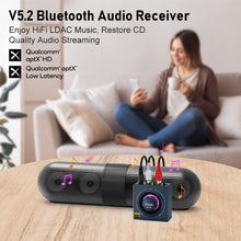 Load image into Gallery viewer, LDAC Aptx Bluetooth Audio Adapter - Easy Wireless Connection for Surround Sound