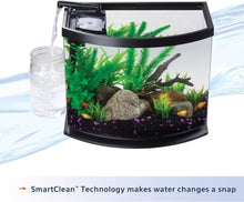 Load image into Gallery viewer, All-Inclusive 5 Gallon MiniBow Aquarium with SmartClean – Perfect for Betta Fish