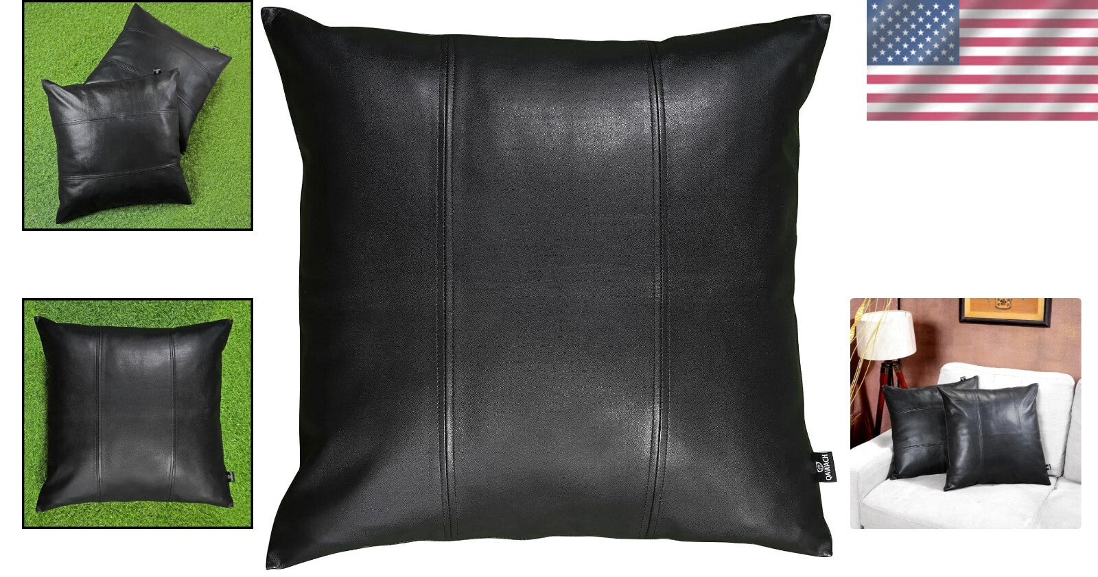 Stylish 18" x 18" Lambskin Suede Pillow Cover - Ideal for Living Room & Bedroom