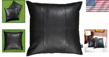 Load image into Gallery viewer, Stylish 18" x 18" Lambskin Suede Pillow Cover - Ideal for Living Room &amp; Bedroom