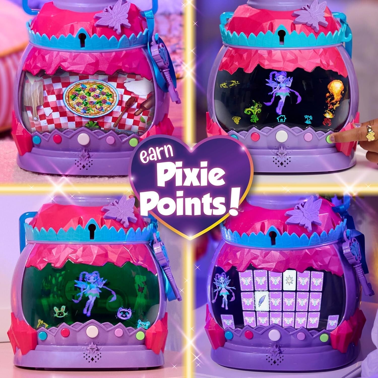 Fantasy HOLOBRITE Pixie Lantern: Dual Worlds of Digital Fun & Real-Life Doll