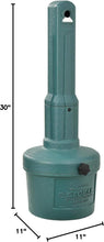 Load image into Gallery viewer, Durable Round Outdoor Cigarette Ashtray - Weather-Resistant &amp; Fire-Safe Design
