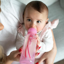 Load image into Gallery viewer, Ultimate Pink Anti-Colic Baby Bottle Set - Includes Teether and Sippy Spout