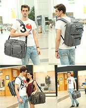 Load image into Gallery viewer, Versatile 18.4 Inch Convertible Laptop Briefcase Backpack &amp; Messenger Bag