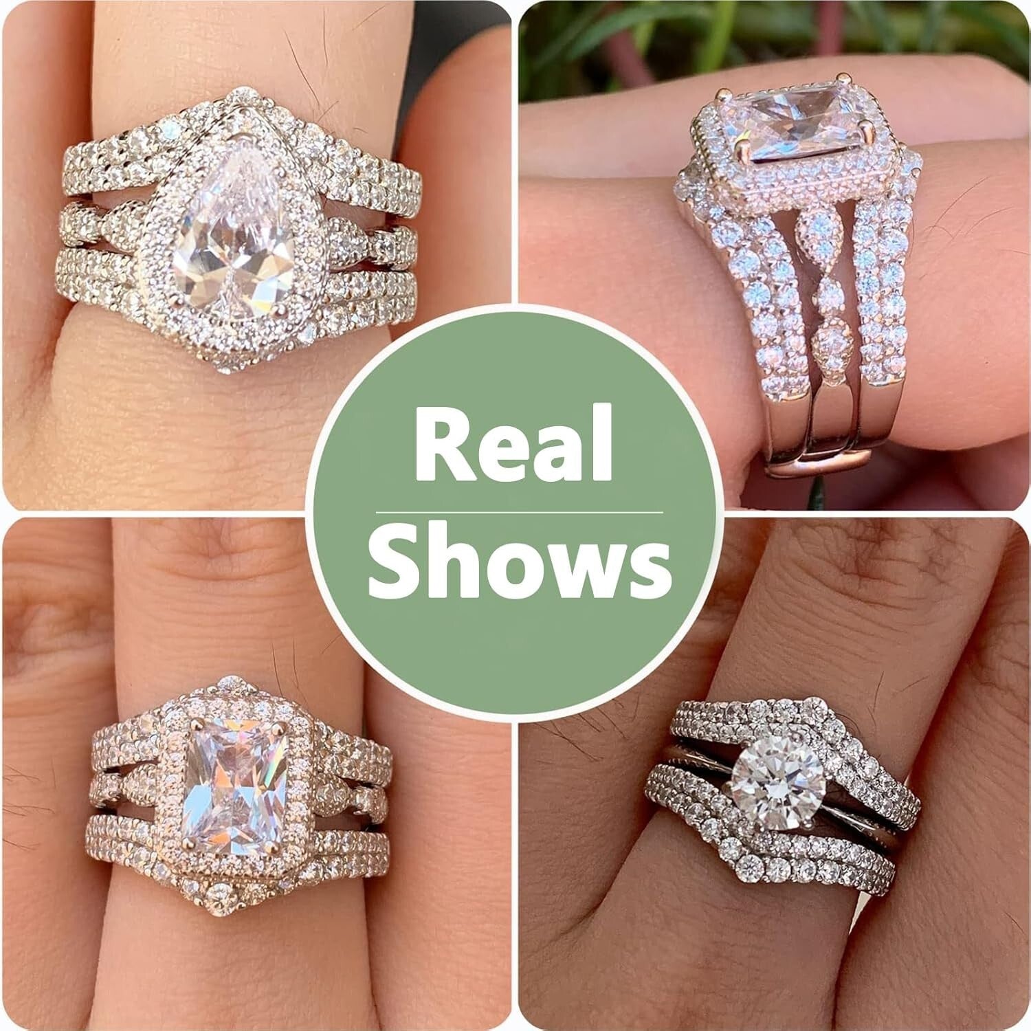 Elegant Stackable Cz Ring Enhancer, 925 Sterling Silver - Perfect Gift Packaging