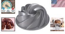 Load image into Gallery viewer, 10-Cup Heritage Bundt Pan - Oven Safe, Durable, and Nonstick for Perfect Cakes