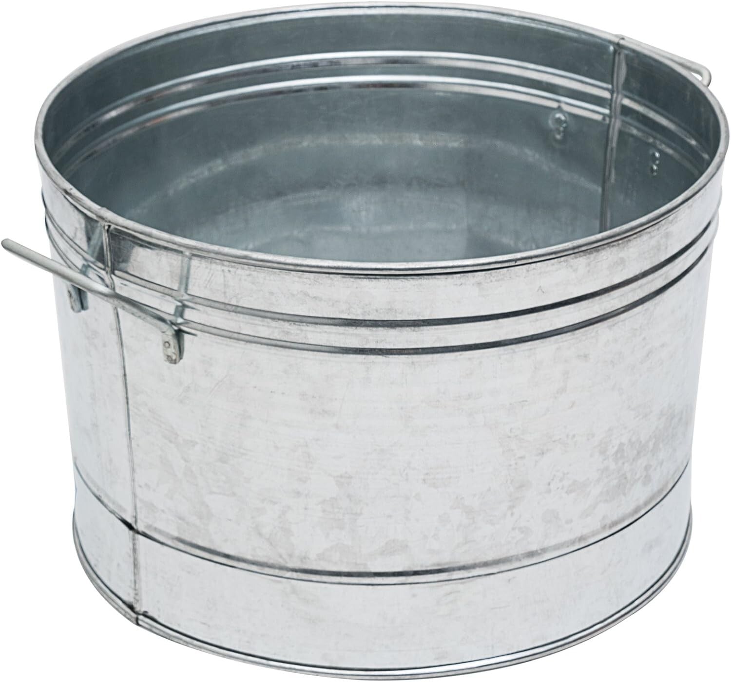 Multi-Purpose 50 Gallon Galvanized Steel Tub – Ideal for Garden & Entertaining