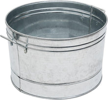 Load image into Gallery viewer, Multi-Purpose 50 Gallon Galvanized Steel Tub – Ideal for Garden &amp; Entertaining