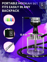 Load image into Gallery viewer, Complete Shisha Hookah Set with Carrying Bag - Perfect for Outdoor Fun &amp; Parties