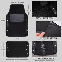 Load image into Gallery viewer, Universal Fit Bling Car Mat Accessories - Stunning Rhinestone Steering Cover