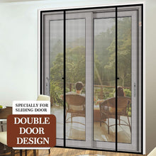 Load image into Gallery viewer, Premium 64”x81” Magnetic Screen Door for Easy Access - Fits Most Patio Doors