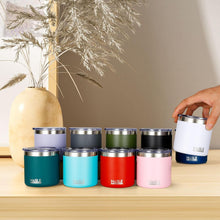 Load image into Gallery viewer, Compact Double Wall Insulated Coffee Tumblers - 10oz Charcoal Gray - 12 Pack