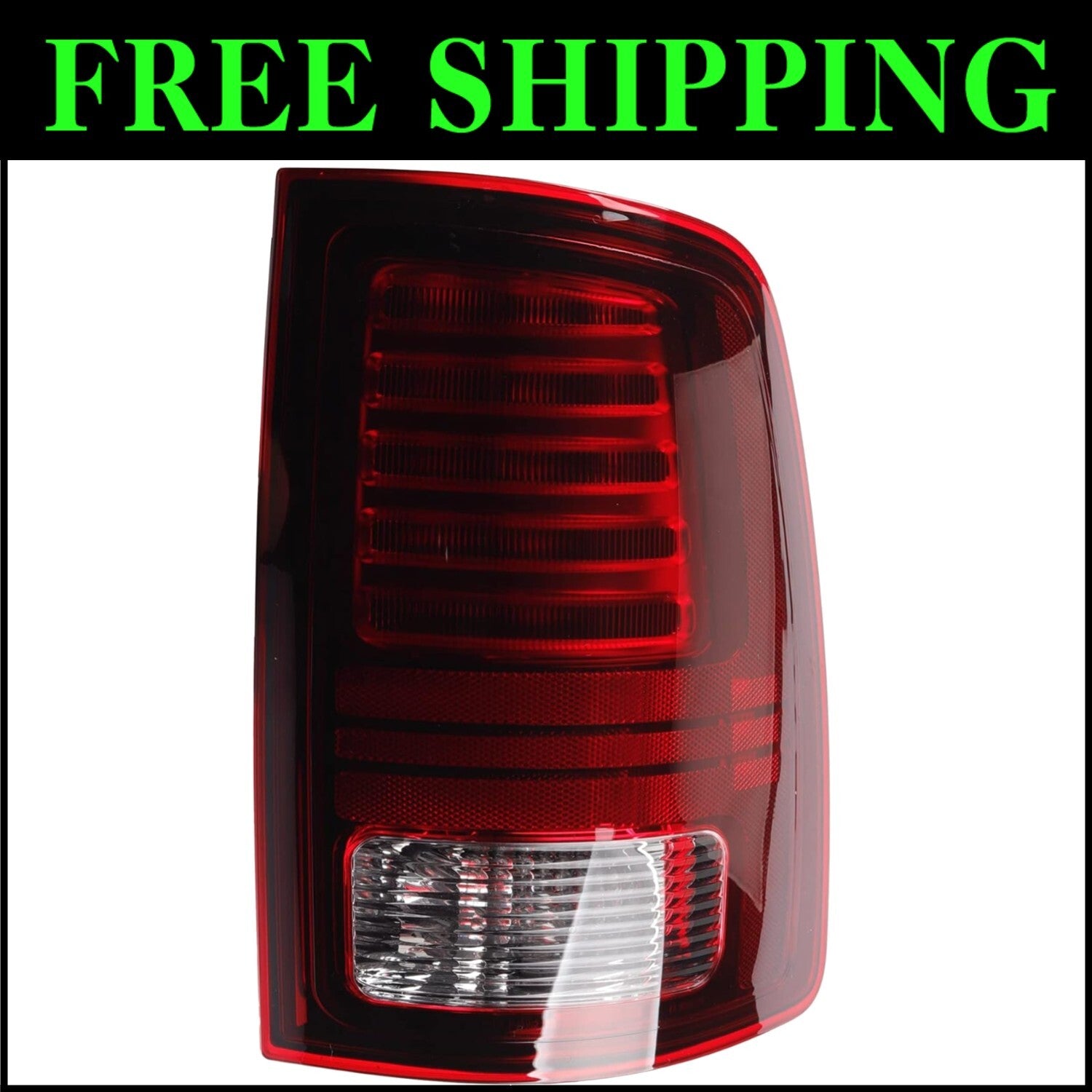Waterproof LED Tail Lights for Dodge RAM 1500/2500/3500 - Durable Black Design
