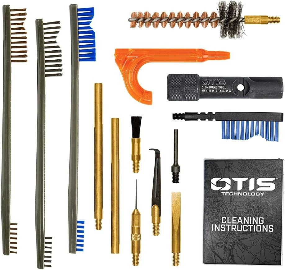 Multi-Caliber Cleaning Kit with Portable Range Box & Shooter's Choice Chemicals