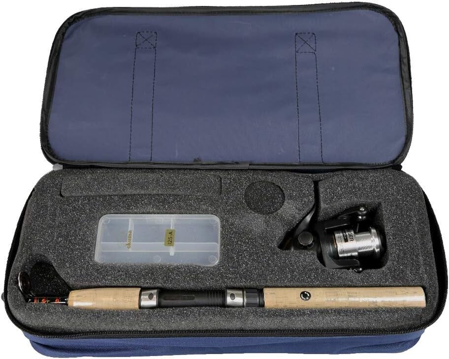 Ambidextrous Voyager Spinning Travel Fishing Kit - Perfect for Adventures