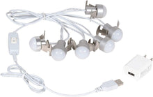 Load image into Gallery viewer, 108 Inch USB LED 6 Light Accessory Set with Polished Finish for Decor Lovers