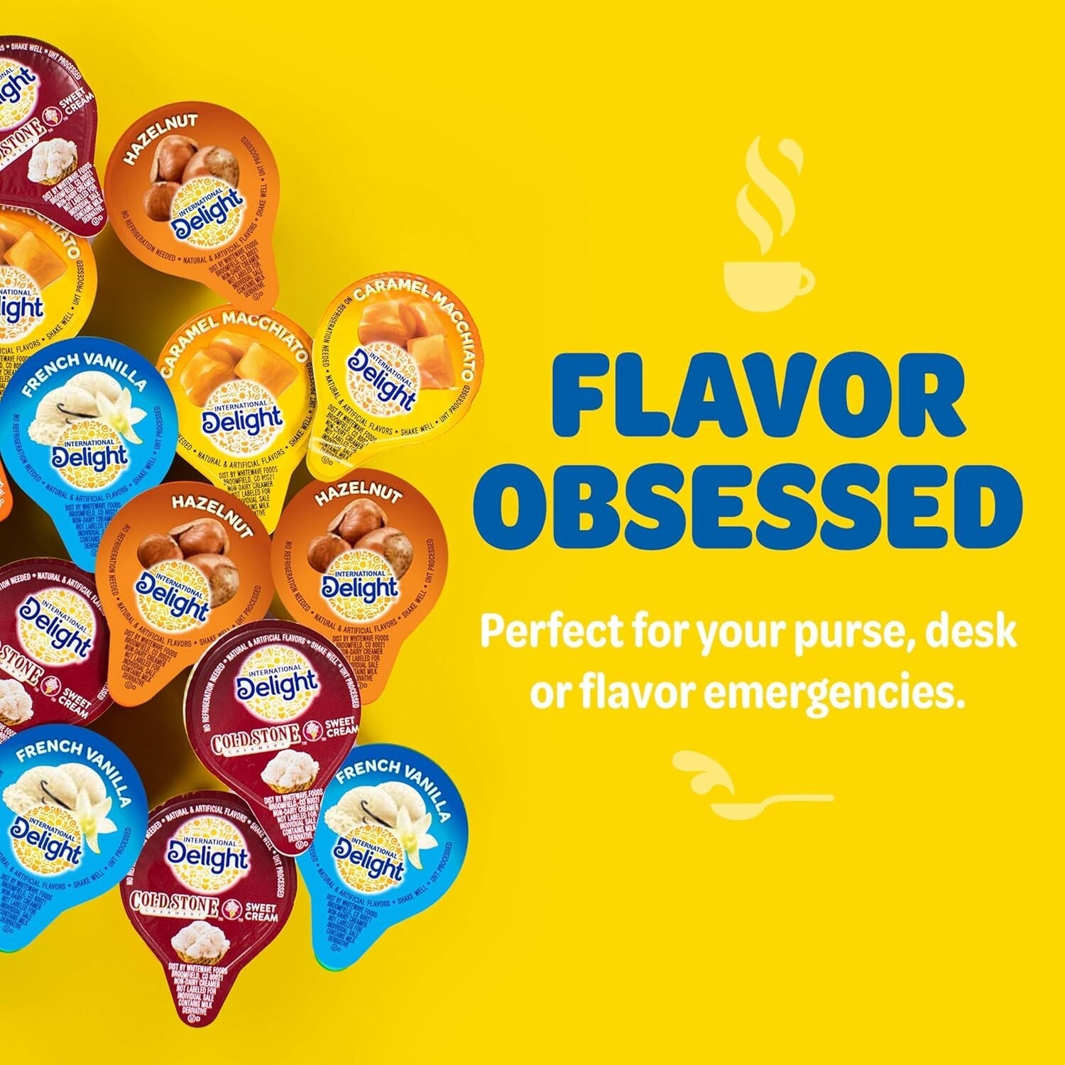 Chocolate Caramel Creamer Pods by HERSHEY'S - 288 Singles for Flavor on the Go