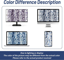 Load image into Gallery viewer, Stylish Watercolor Blooming Flower Valance – 52"W by 18"L Insulated Pair