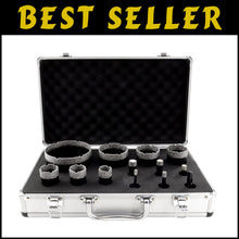 Load image into Gallery viewer, Compact Diamond Core Drill Bits Set with SDS Adapter for Precision Cutting