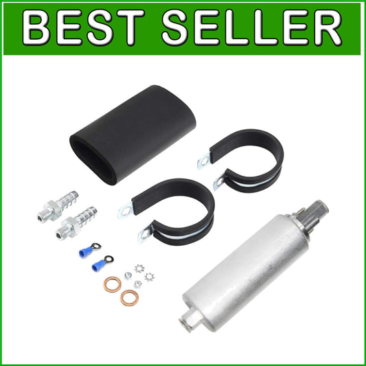 High-Performance Metal Inline Fuel Pump 255LPH - Ideal for Turbocharged Engines