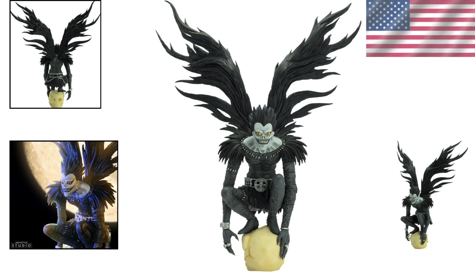 Intricately Designed 30 cm Ryuk Figure - Official PVC Anime Collectible
