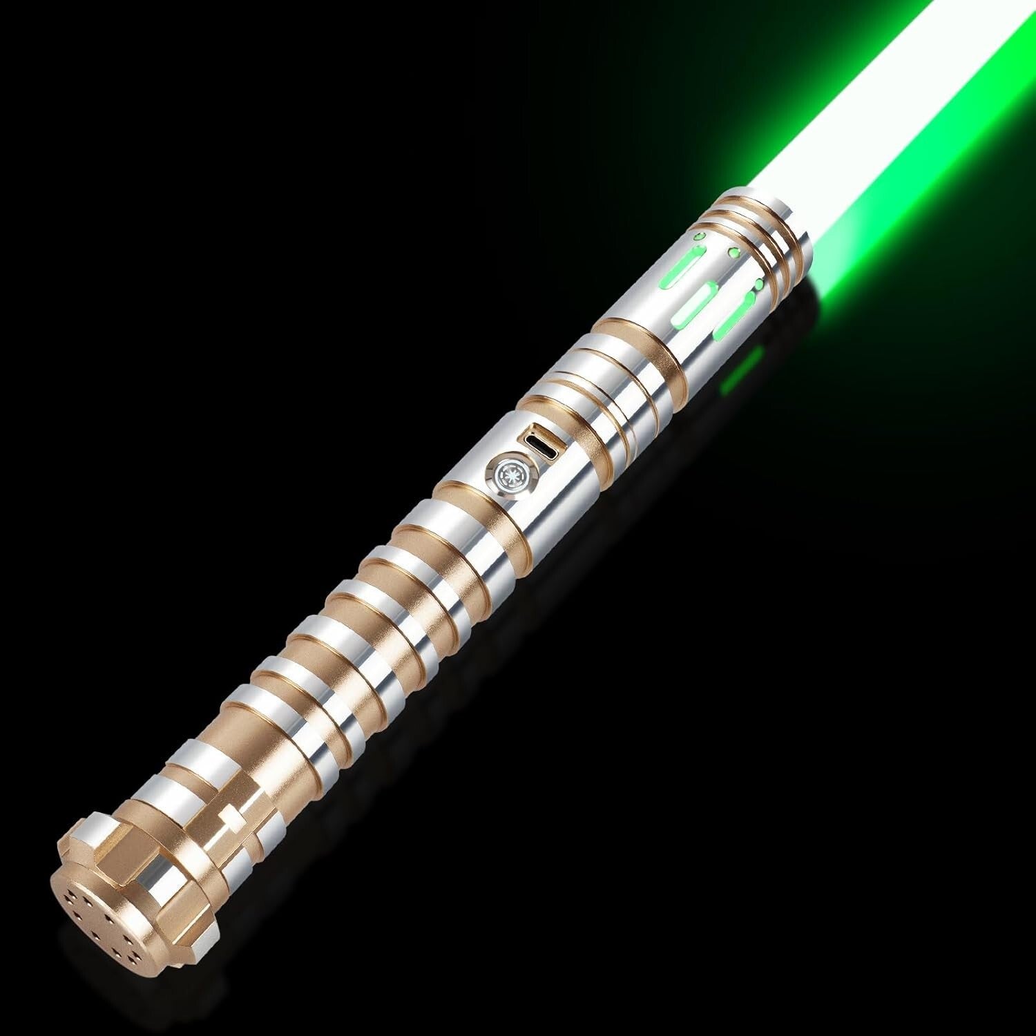 Realistic Metal Hilt RGB Lightsaber - Smooth Swing & Heavy Duty Design