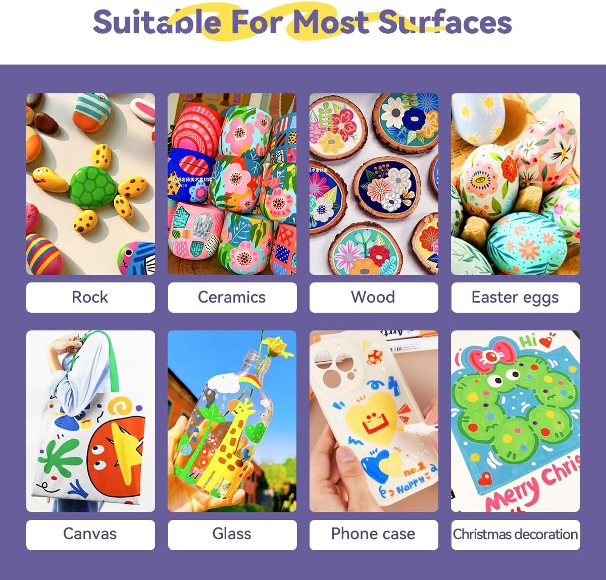 Ultimate 30 Colors Acrylic Paint Pens Set - Quick-Dry & Waterproof Art Supplies