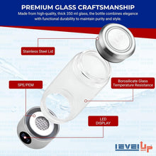 Load image into Gallery viewer, Sleek 1.5L Hydrogen Water Bottle with Smart LED Display &amp; Leak Proof Design