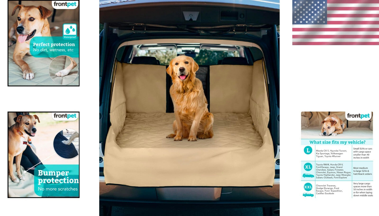 Ultimate Dog Cargo Liner - Water-Resistant 600D Nylon for SUVs & Hatchbacks