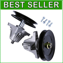 Load image into Gallery viewer, 2-Pack Replacement Spindle Assembly with Pulley for 42" Mowers - OEM Compatible