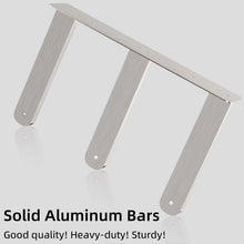 Load image into Gallery viewer, Heavy-Duty Wall-Mounted Towel Holder in Brushed Nickel - Easy Installation