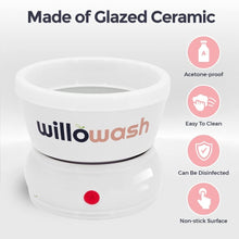 Load image into Gallery viewer, Compact Willowash Nail Soaking Bowl - Effortless Dip Powder &amp; Acrylic Removal