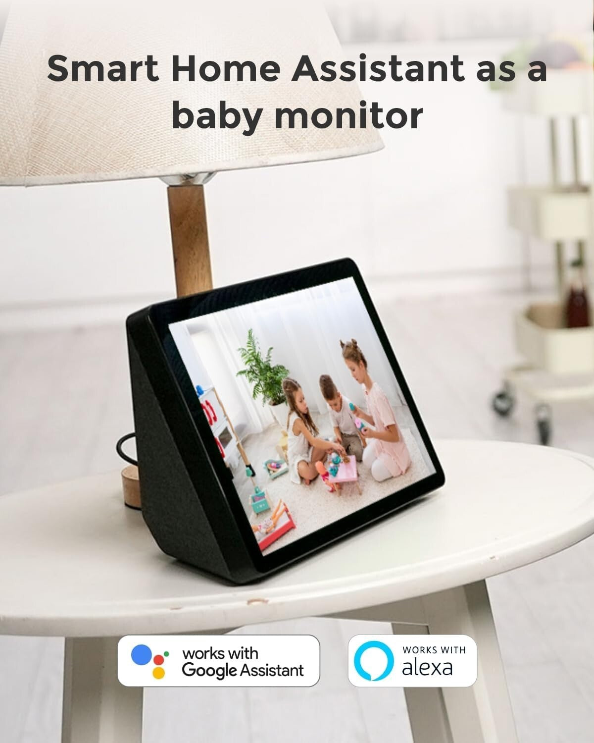 360° Baby and Pet Monitor - 5MP Indoor Camera with Night Vision & Two-Way Talk