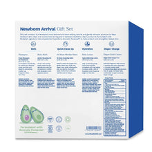 Load image into Gallery viewer, Delicate Newborn Skincare &amp; Bath Essentials - 5 Piece Gift Set for Babies