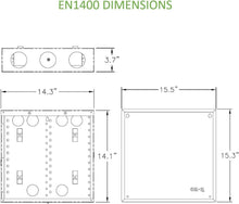 Load image into Gallery viewer, Legrand OnQ 14 Inch Structured Wiring Enclosure - Professional Cable Management