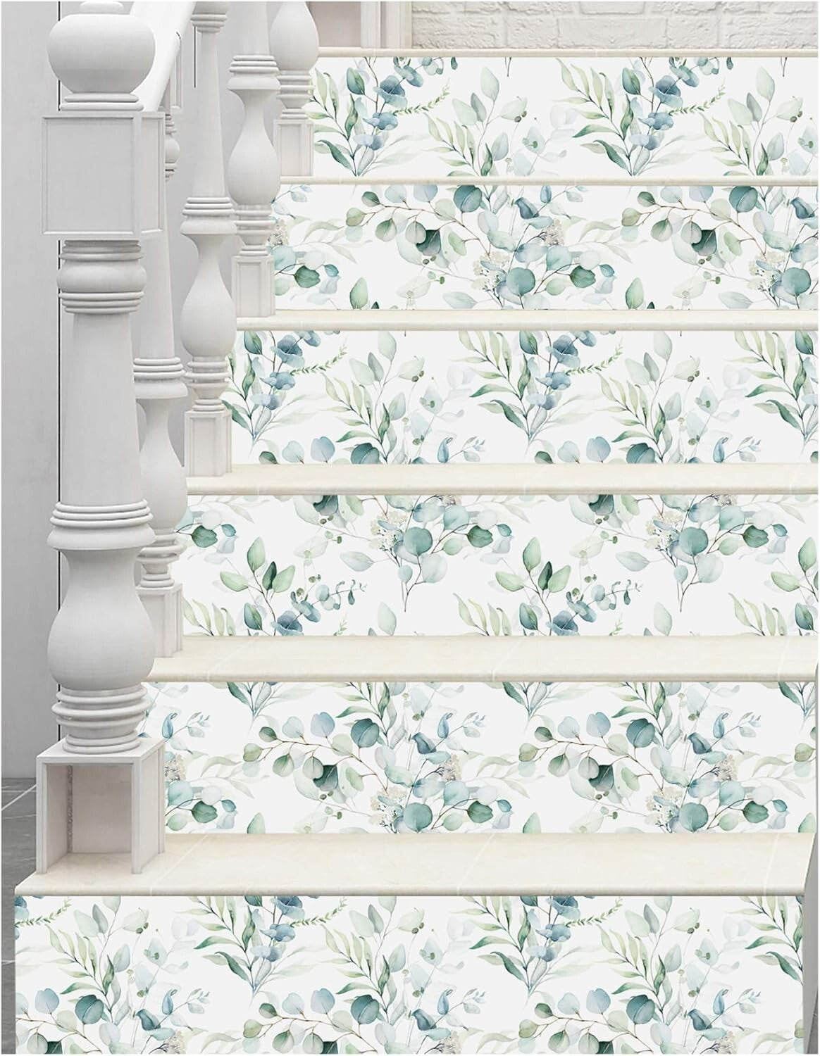 Transform Your Space with Eucalyptus Floral Peel and Stick Wallpaper 48.5 sq ft