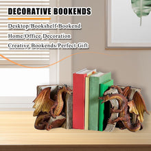 Load image into Gallery viewer, Gothic Dragon Bookends - Ideal Gift for Fantasy Aficionados and Collectors