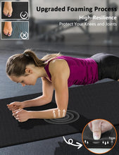 Load image into Gallery viewer, Premium Non-Slip Home Gym Mat - Large 6'x4' &amp; 6'x2' for All Workout Styles