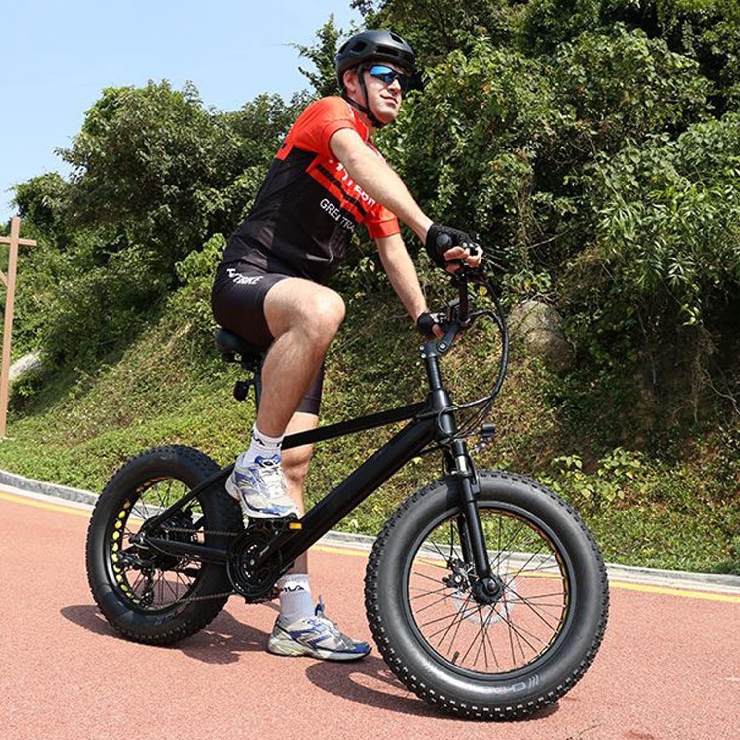 2-Piece 20-Inch Off-Road Bike Tire Set with Heavy-Duty Tubes for Smooth Rides