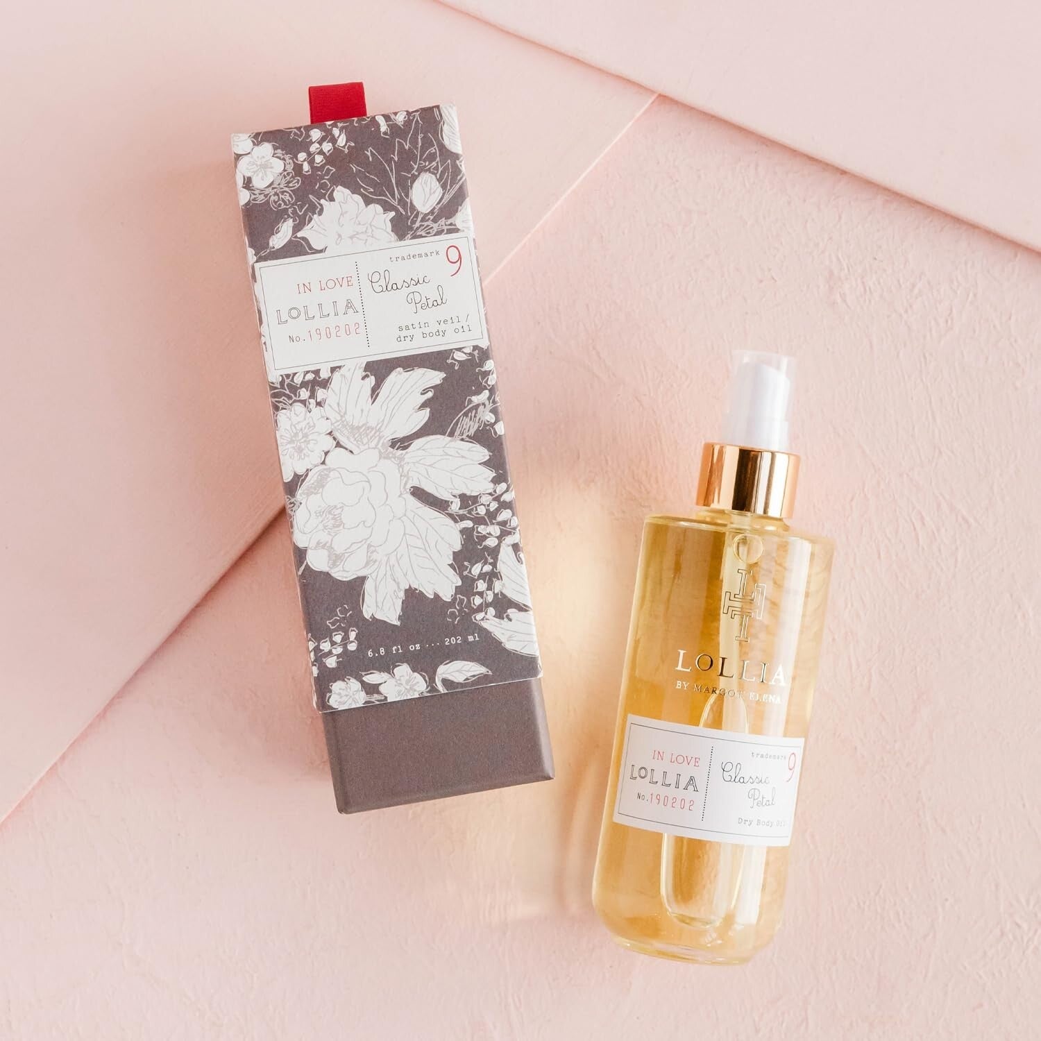 Classic Petal Infused Dry Body Oil 6.8 Fl. Oz – Hydrating Luxury for All Skin