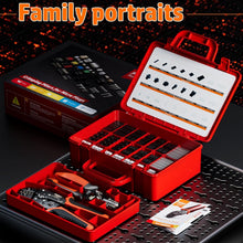 Load image into Gallery viewer, Versatile 4-in-1 Crimping Tool Kit for JST, Dupont &amp; Molex Connectors - 24 Types